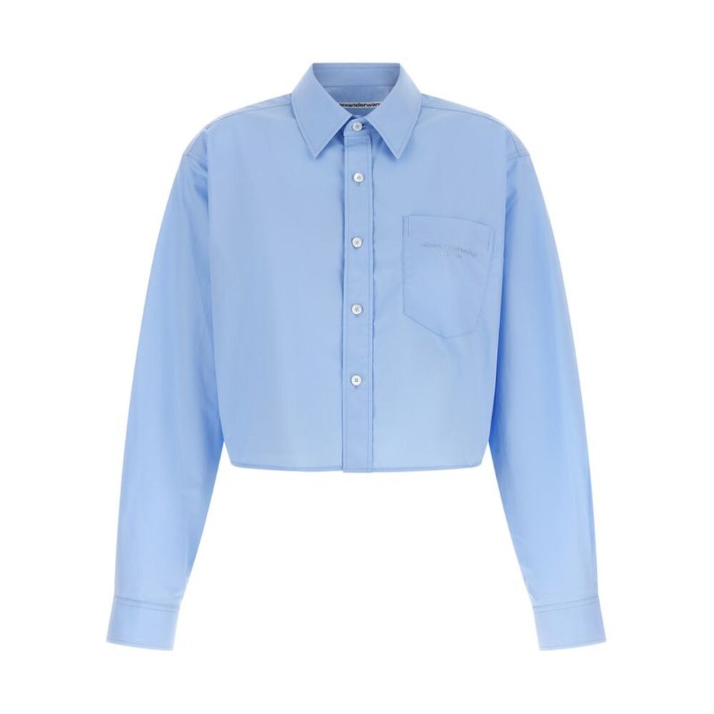 Alexander Wang Blue Cotton Women's Blouse